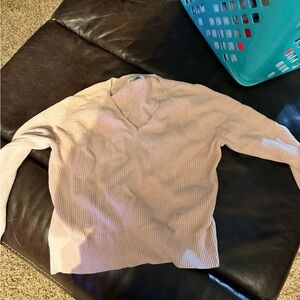 Old Navy Women's V-Neck Sweater - Light Pink